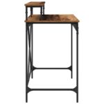 vidaXL Stôl Staré drevo 100 x 50 x 90 cm Kompozitné drevo – Obrázok 6