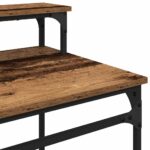 vidaXL Stôl Staré drevo 100 x 50 x 90 cm Kompozitné drevo – Obrázok 8