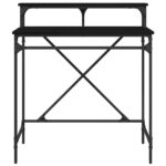 vidaXL Stôl Čierny dub 80 x 50 x 90 cm Kompozitné drevo – Obrázok 5