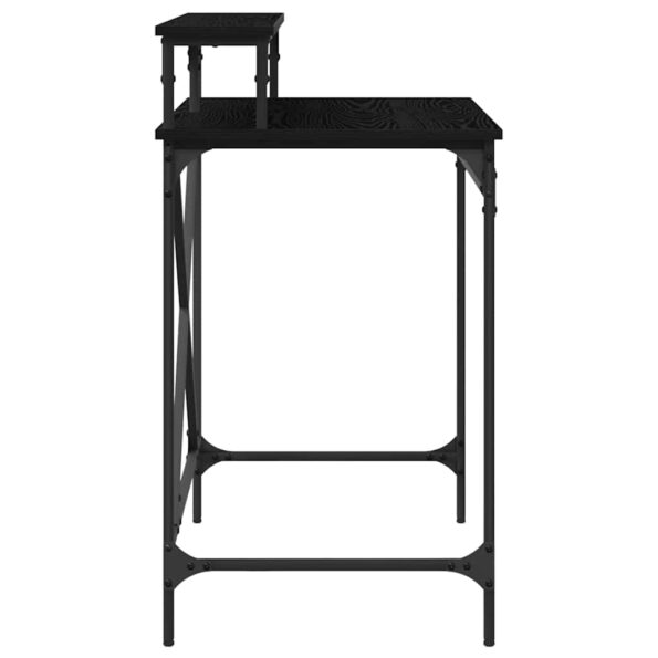 vidaXL Stôl Čierny dub 80 x 50 x 90 cm Kompozitné drevo – Obrázok 6