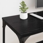 vidaXL TV skrinka Čierny dub 201 x 35 x 45 cm – Obrázok 4