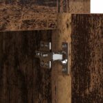 vidaXL Servírovacia skriňa Staré drevo 70 x 35,5 x 67,5 cm – Obrázok 9