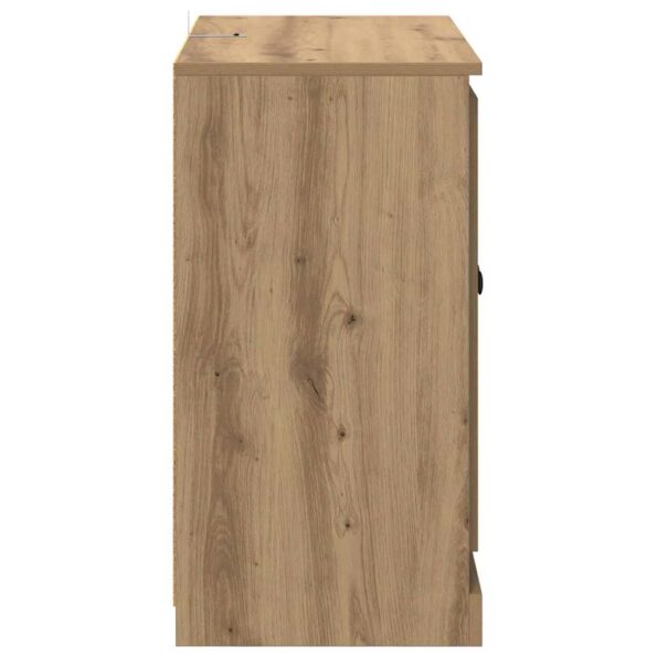 vidaXL Servírovacia skriňa Remeselný dub 70 x 35,5 x 67,5 cm – Obrázok 7