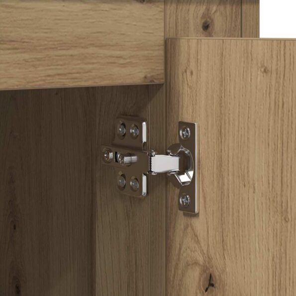 vidaXL Servírovacia skriňa Remeselný dub 70 x 35,5 x 67,5 cm – Obrázok 9