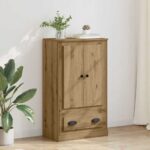 vidaXL Highboard Remeselný dub 60 x 35,5 x 103,5 cm Kompozitné drevo