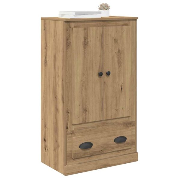 vidaXL Highboard Remeselný dub 60 x 35,5 x 103,5 cm Kompozitné drevo – Obrázok 3