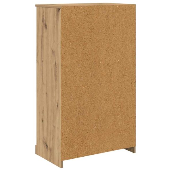 vidaXL Highboard Remeselný dub 60 x 35,5 x 103,5 cm Kompozitné drevo – Obrázok 8