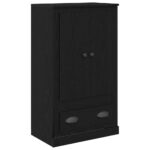 vidaXL Highboard Čierny dub 60 x 35,5 x 103,5 cm Kompozitné drevo – Obrázok 2