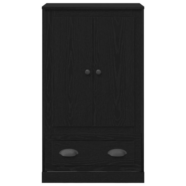 vidaXL Highboard Čierny dub 60 x 35,5 x 103,5 cm Kompozitné drevo – Obrázok 6