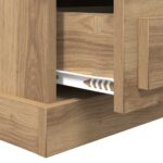 vidaXL Nočný stolík 2 pcs dub artisan 43 x 36 x 60 cm Kompozitné drevo – Obrázok 10