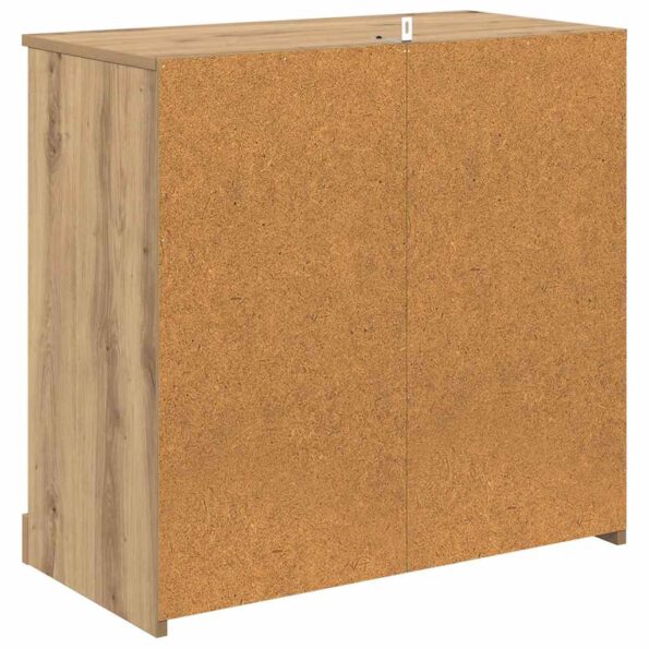 vidaXL Highboard Remeselný dub 70 x 35,5 x 67,5 cm Kompozitné drevo – Obrázok 8