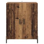 vidaXL Servírovacia skriňa Staré drevo 69,5 x 34 x 90 cm – Obrázok 6