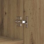 vidaXL Servírovacia skriňa Remeselný dub 69,5 x 34 x 90 cm – Obrázok 11