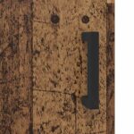 vidaXL Servírovacia skriňa Staré drevo 69,5 x 34 x 90 cm – Obrázok 10