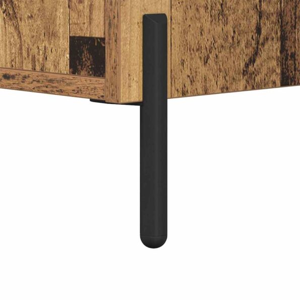 vidaXL Servírovacia skriňa Staré drevo 69,5 x 34 x 90 cm – Obrázok 11