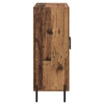 vidaXL Servírovacia skriňa Staré drevo 69,5 x 34 x 90 cm – Obrázok 7