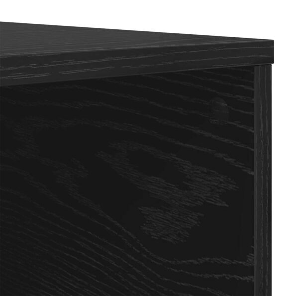 vidaXL Konferenčný stolík Čierny dub 80 x 80 x 36,5 cm – Obrázok 8