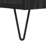 vidaXL Konferenčný stolík Čierny dub 80 x 80 x 36,5 cm – Obrázok 9