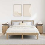 vidaXL Nočný stolík 2 pcs Remeselný dub 40 x 42 x 60 cm – Obrázok 4