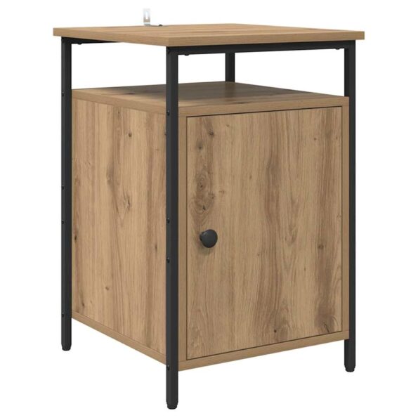 vidaXL Nočný stolík 2 pcs Remeselný dub 40 x 42 x 60 cm – Obrázok 6