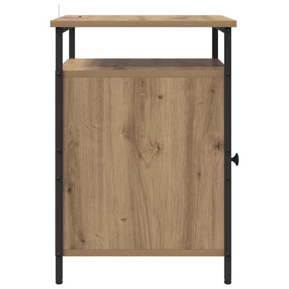 vidaXL Nočný stolík 2 pcs Remeselný dub 40 x 42 x 60 cm – Obrázok 8