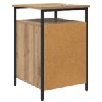 vidaXL Nočný stolík 2 pcs Remeselný dub 40 x 42 x 60 cm – Obrázok 9