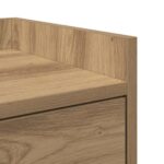 vidaXL Nočný stolík 2 pcs dub artisan 40 x 29 x 60 cm Kompozitné drevo – Obrázok 10