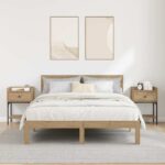 vidaXL Nočný stolík 2 pcs dub artisan 40 x 29 x 60 cm Kompozitné drevo – Obrázok 4