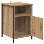 vidaXL Nočný stolík 2 pcs Remeselný dub 40 x 42 x 60 cm – Obrázok 5