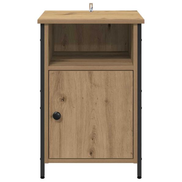 vidaXL Nočný stolík 2 pcs Remeselný dub 40 x 42 x 60 cm – Obrázok 7