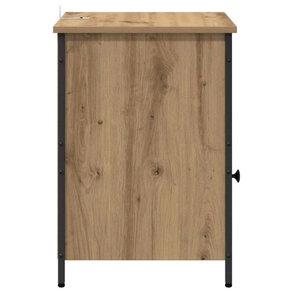 vidaXL Nočný stolík 2 pcs Remeselný dub 40 x 42 x 60 cm – Obrázok 8