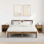 vidaXL Nočný stolík 2 pcs Staré drevo 40 x 42 x 50 cm Kompozitné drevo – Obrázok 4