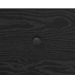 vidaXL Nočný stolík Čierny dub 40 x 42 x 50 cm Kompozitné drevo – Obrázok 10
