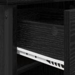 vidaXL Nočný stolík Čierny dub 40 x 42 x 50 cm Kompozitné drevo – Obrázok 9