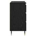 Servírovacia skriňa Čierny dub 60 x 35 x 70 cm Kompozitné drevo – Obrázok 7