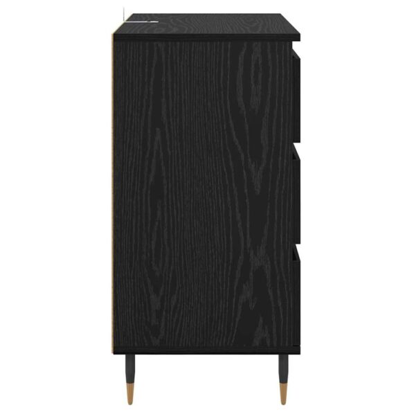 Servírovacia skriňa Čierny dub 60 x 35 x 70 cm Kompozitné drevo – Obrázok 7