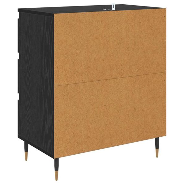 Servírovacia skriňa Čierny dub 60 x 35 x 70 cm Kompozitné drevo – Obrázok 8