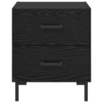 vidaXL Nočný stolík Čierny dub 40 x 35 x 47,5 cm Kompozitné drevo – Obrázok 6