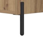 vidaXL Nočný stolík dub artisan 40 x 35 x 47.5 cm Kompozitné drevo – Obrázok 11