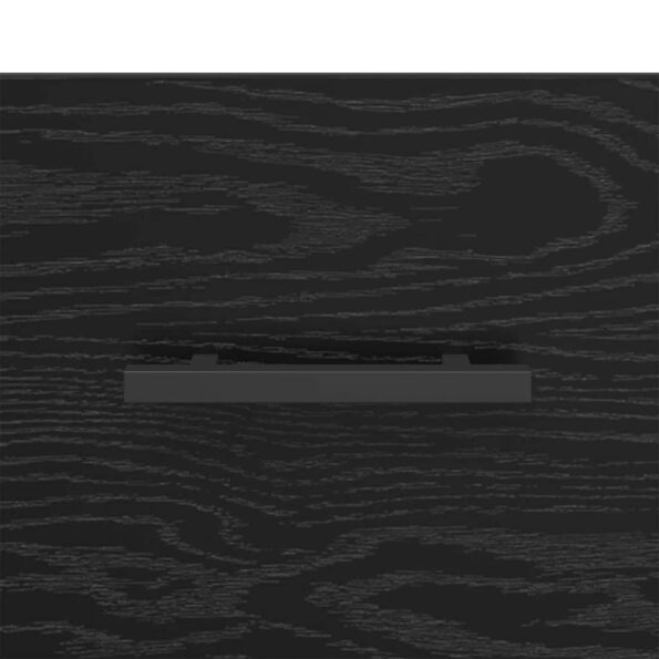 vidaXL Nočný stolík Čierny dub 40 x 40 x 66 cm Kompozitné drevo – Obrázok 10