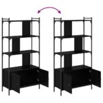 vidaXL Knižnica Kompozitné drevo – Obrázok 11