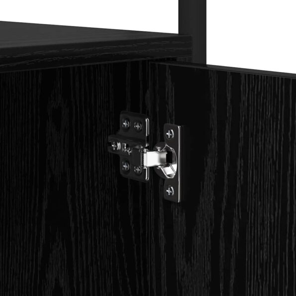 vidaXL Knižnica Kompozitné drevo – Obrázok 9