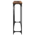 vidaXL Konzolový stôl Staré drevo 102 x 22.5 x 75 cm Kompozitné drevo – Obrázok 6