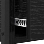 vidaXL Konzolový stôl so zásuvkou Čierny dub 100 x 40 x 75 cm – Obrázok 10