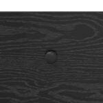 vidaXL Konzolový stôl Čierny dub 100 x 34,5 x 75 cm Kompozitné drevo – Obrázok 10