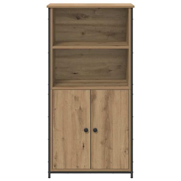 vidaXL Highboard Remeselný dub 62 x 36 x 121,5 cm Kompozitné drevo – Obrázok 6