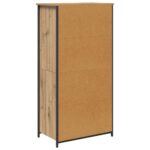 vidaXL Highboard Remeselný dub 62 x 36 x 121,5 cm Kompozitné drevo – Obrázok 8