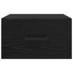 vidaXL Nočný stolík 2 pcs Čierny dub 35 x 35 x 20 cm Kompozitné drevo – Obrázok 7