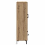 vidaXL Highboard Remeselný dub 69,5 x 31 x 115 cm Kompozitné drevo – Obrázok 7