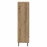 vidaXL Highboard Remeselný dub 69,5 x 31 x 115 cm Kompozitné drevo – Obrázok 7